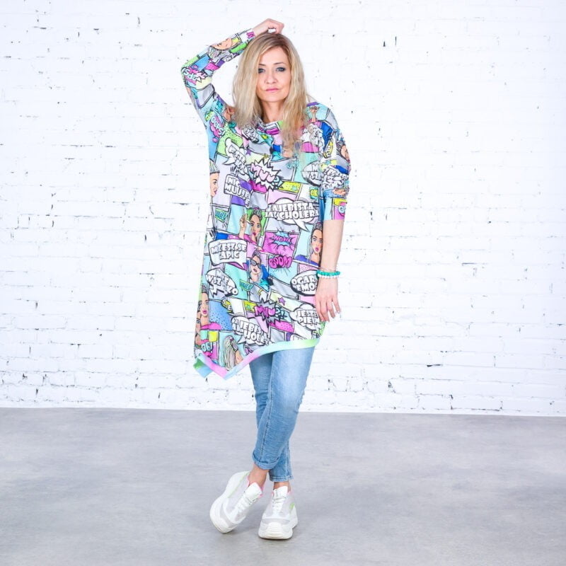 MUUkreacje moda damska, odzież szyta na wymiar z kolorowych autorskich printów