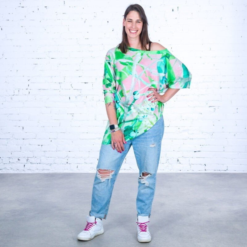 MUUkreacje moda damska, odzież szyta na wymiar z kolorowych autorskich printów