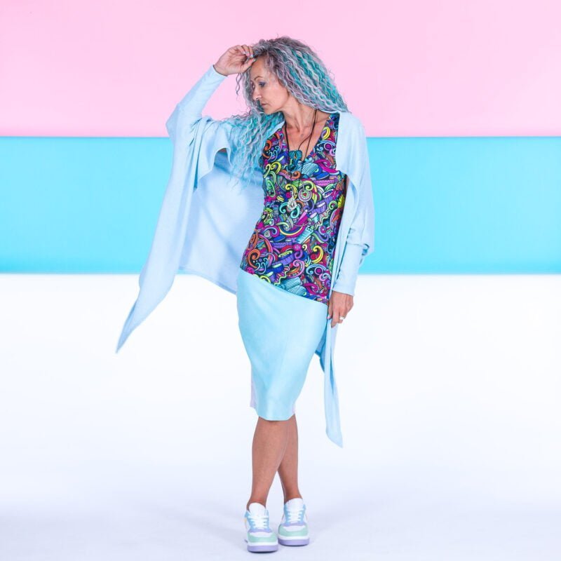 MUUkreacje moda damska, odzież szyta na wymiar z kolorowych autorskich printów