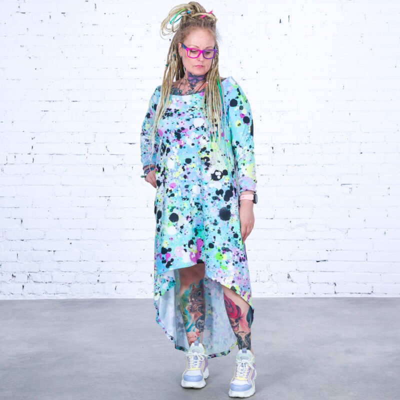 MUUkreacje moda damska szyta na wymiar z kolorowych autorskich printów