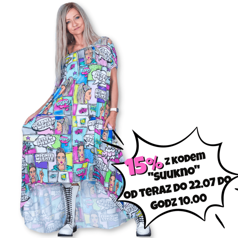 MUUkreacje moda damska, odzież szyta na wymiar z kolorowych autorskich printów