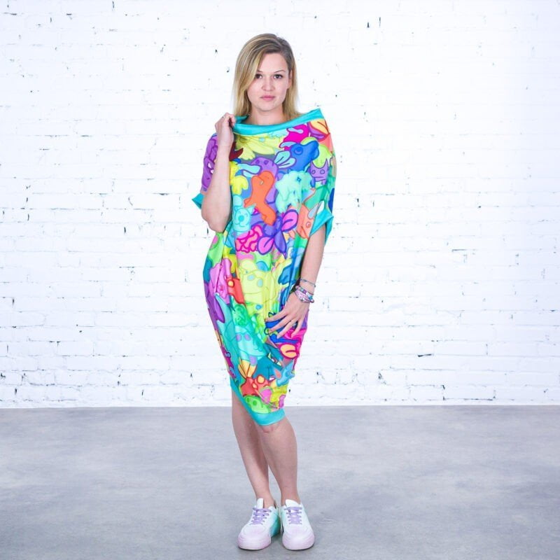 MUUkreacje moda damska, odzież szyta na wymiar z kolorowych autorskich printów