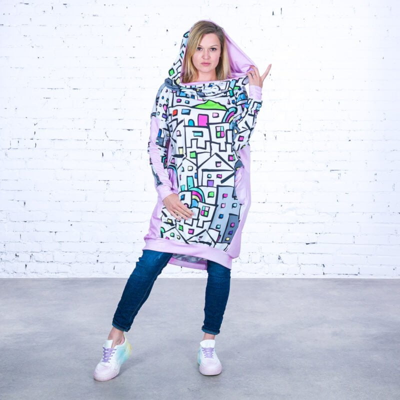 MUUkreacje moda damska, odzież szyta na wymiar z kolorowych autorskich printów