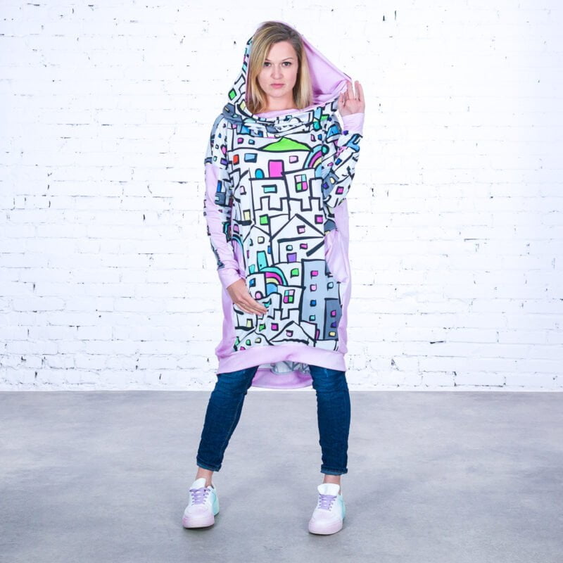 MUUkreacje moda damska, odzież szyta na wymiar z kolorowych autorskich printów