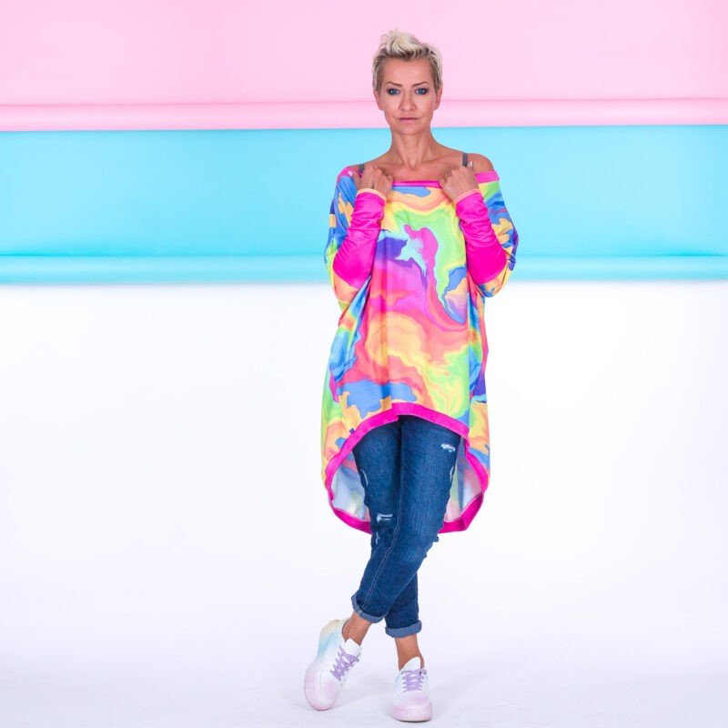 MUUkreacje moda damska, odzież szyta na wymiar z kolorowych autorskich printów