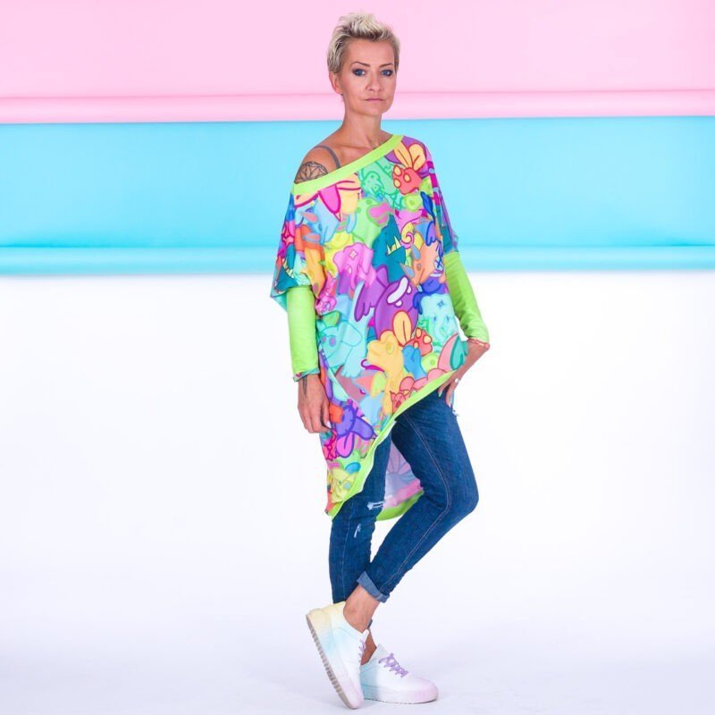 MUUkreacje moda damska, odzież szyta na wymiar z kolorowych autorskich printów