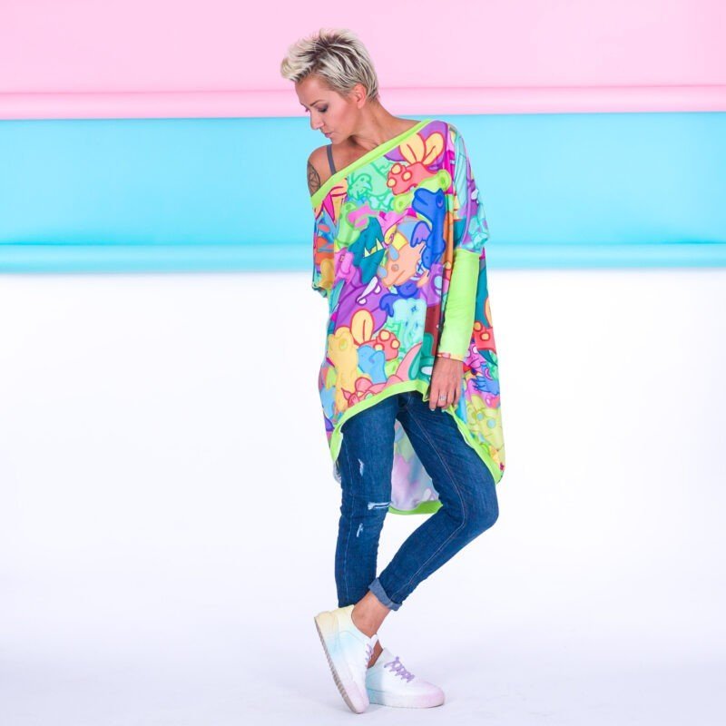 MUUkreacje moda damska, odzież szyta na wymiar z kolorowych autorskich printów