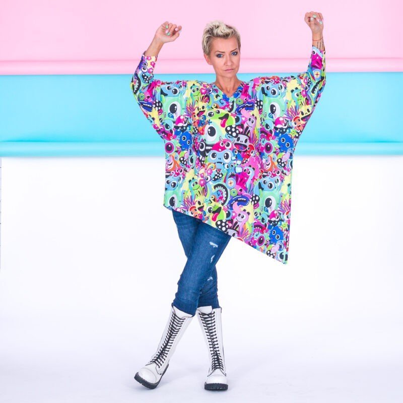 MUUkreacje moda damska, odzież szyta na wymiar z kolorowych autorskich printów