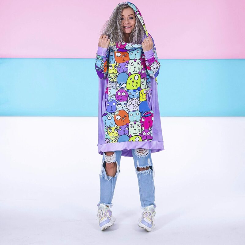 MUUkreacje moda damska, odzież szyta na wymiar z kolorowych autorskich printów