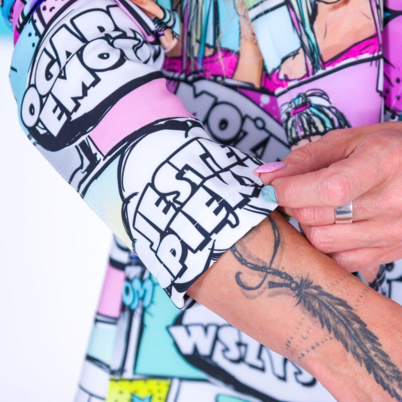 MUUkreacje moda damska, odzież szyta na wymiar z kolorowych autorskich printów