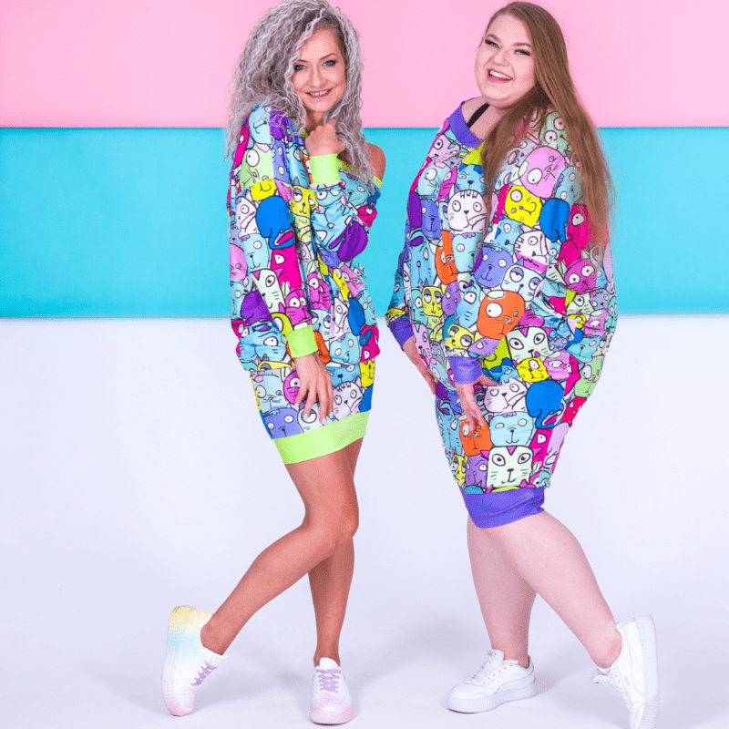 MUUkreacje moda damska, odzież szyta na wymiar z kolorowych autorskich printów