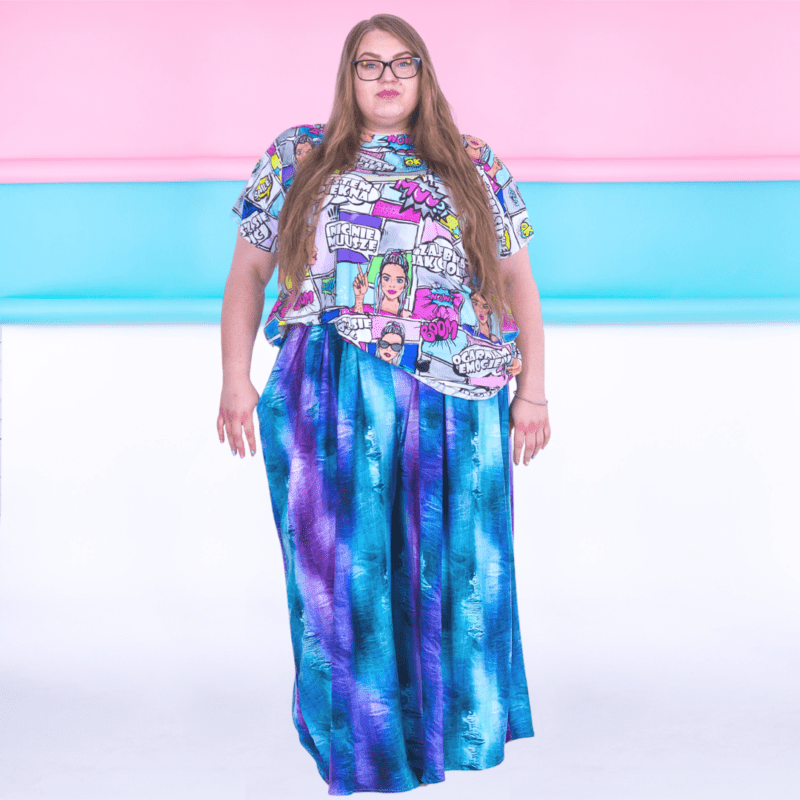 MUUkreacje moda damska, odzież szyta na wymiar z kolorowych autorskich printów