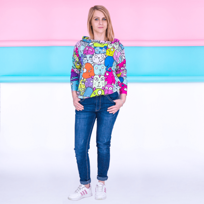 MUUkreacje moda damska, odzież szyta na wymiar z kolorowych autorskich printów