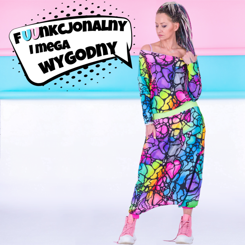 MUUkreacje moda damska, odzież szyta na wymiar z kolorowych autorskich printów