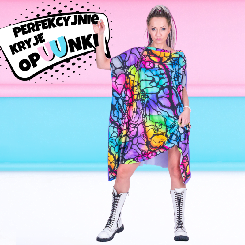 MUUkreacje moda damska, odzież szyta na wymiar z kolorowych autorskich printów