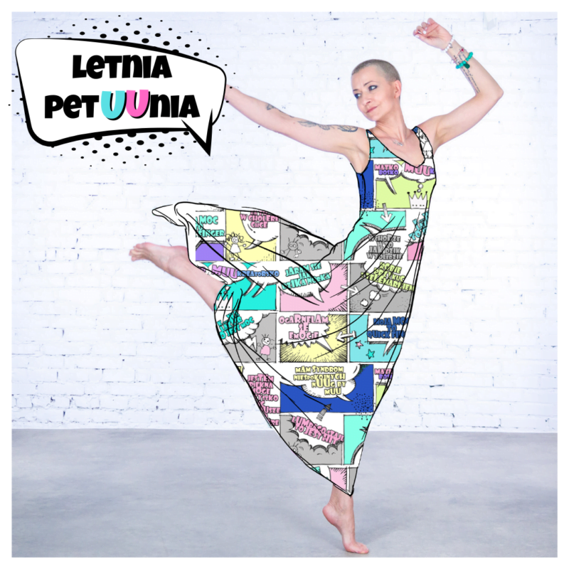 MUUkreacje moda damska, odzież szyta na wymiar z kolorowych autorskich printów