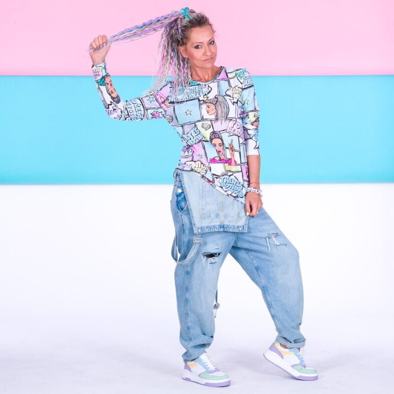 MUUkreacje moda damska, odzież szyta na wymiar z kolorowych autorskich printów