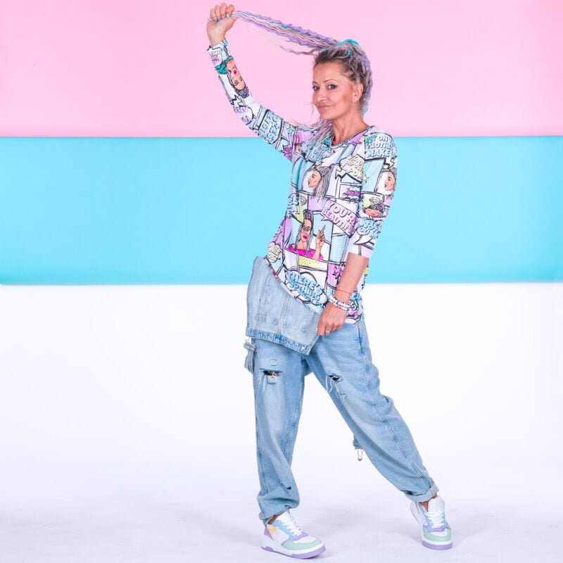 MUUkreacje moda damska, odzież szyta na wymiar z kolorowych autorskich printów