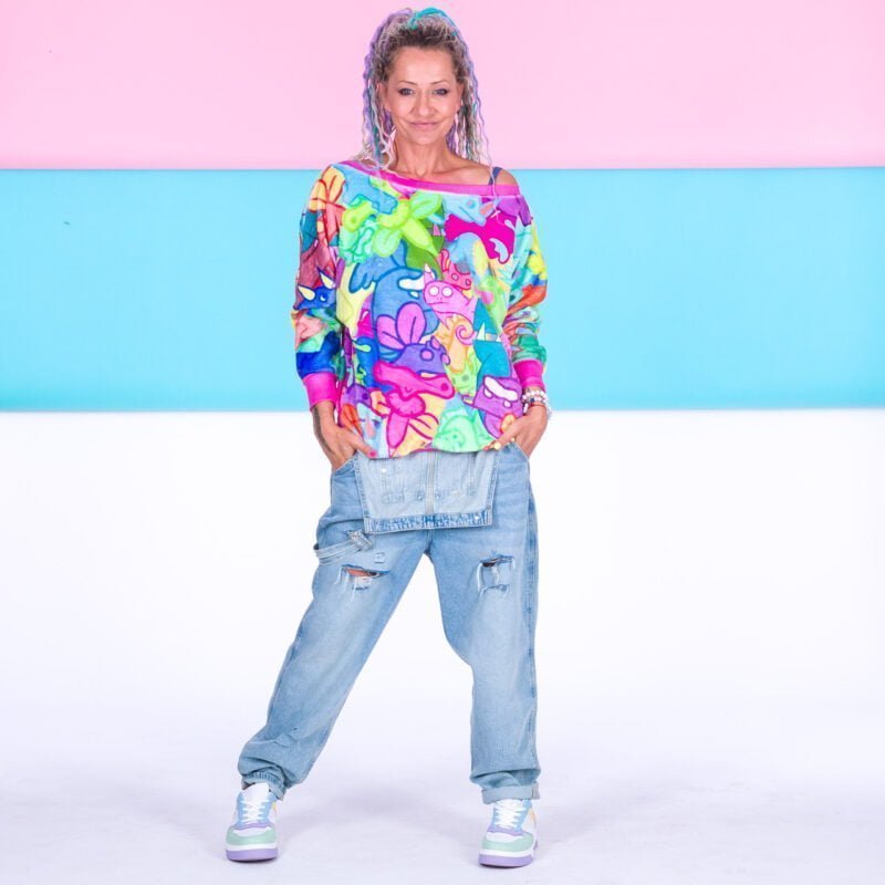 MUUkreacje moda damska, odzież szyta na wymiar z kolorowych autorskich printów