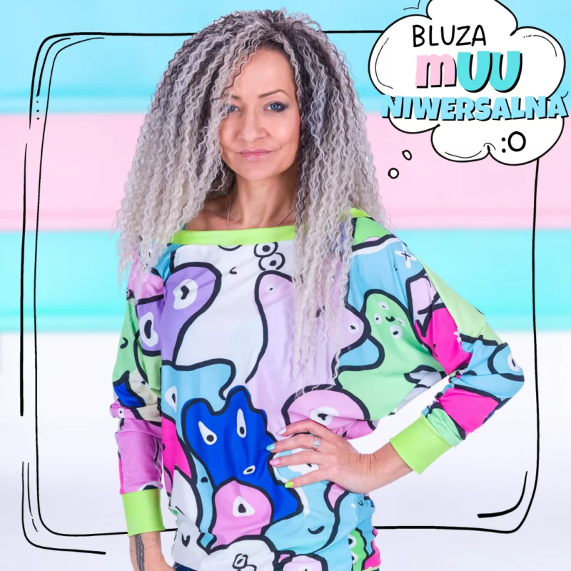 MUUkreacje moda damska, odzież szyta na wymiar z kolorowych autorskich printów