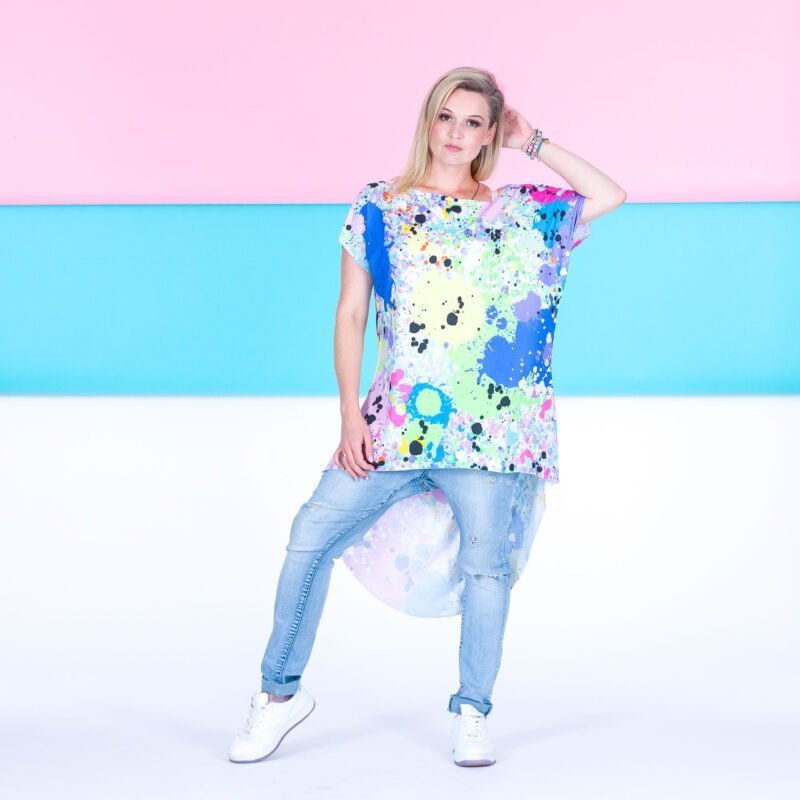 MUUkreacje moda damska, odzież szyta na wymiar z kolorowych autorskich printów