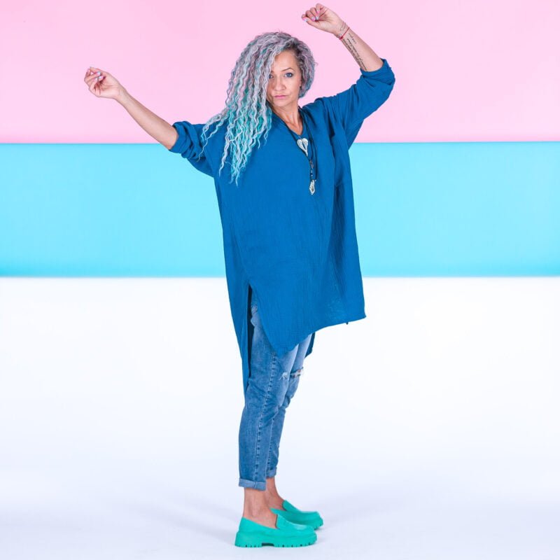 MUUkreacje moda damska, odzież szyta na wymiar z kolorowych autorskich printów