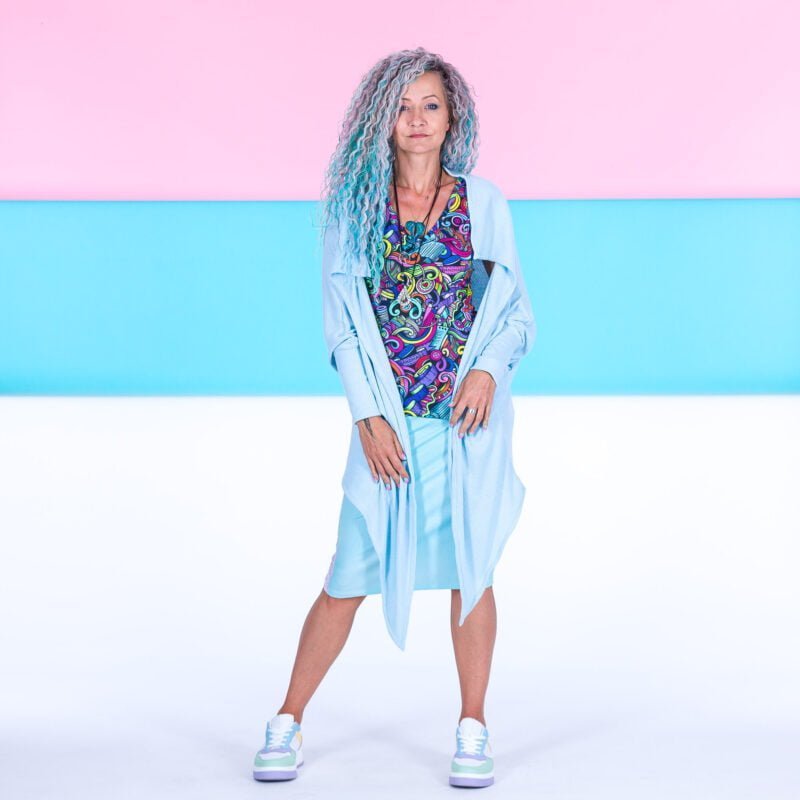 MUUkreacje moda damska, odzież szyta na wymiar z kolorowych autorskich printów