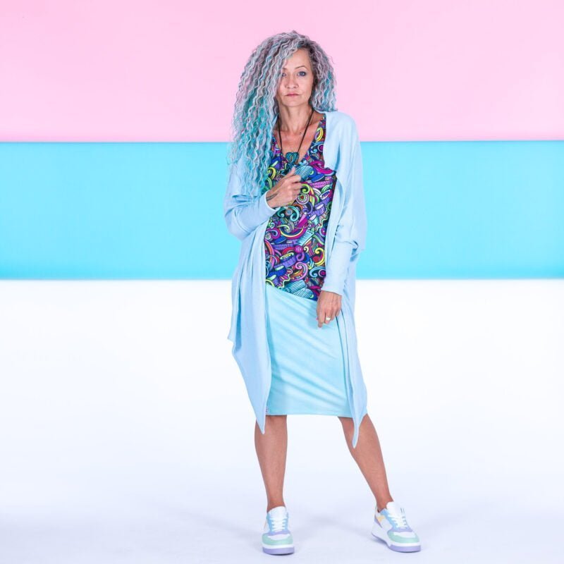 MUUkreacje moda damska, odzież szyta na wymiar z kolorowych autorskich printów