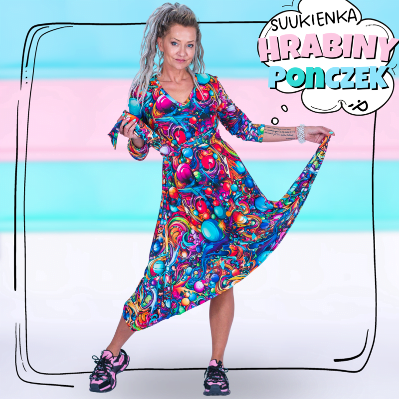 MUUkreacje moda damska, odzież szyta na wymiar z kolorowych autorskich printów