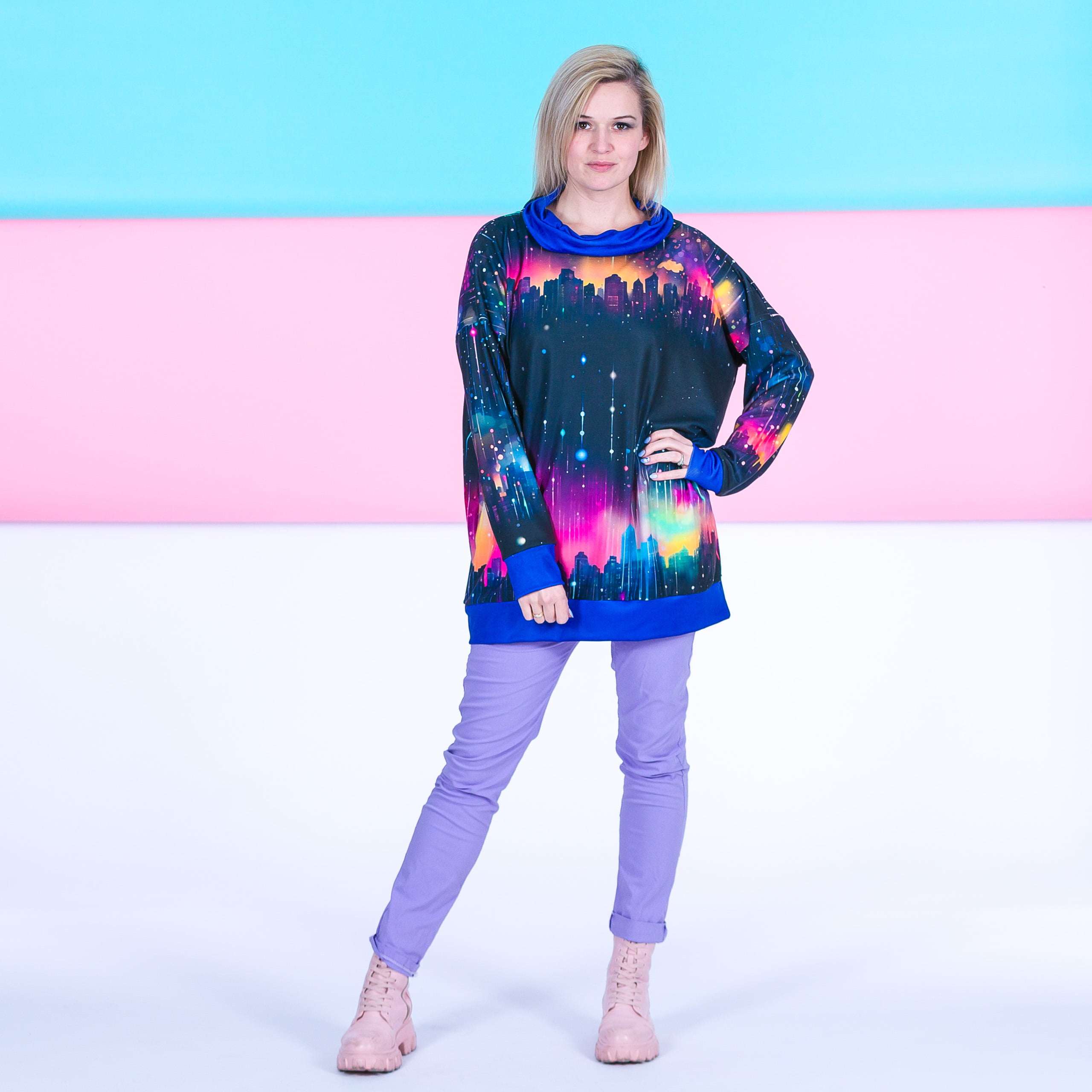 Bluza kerowniczki z kominem - obrazek 7