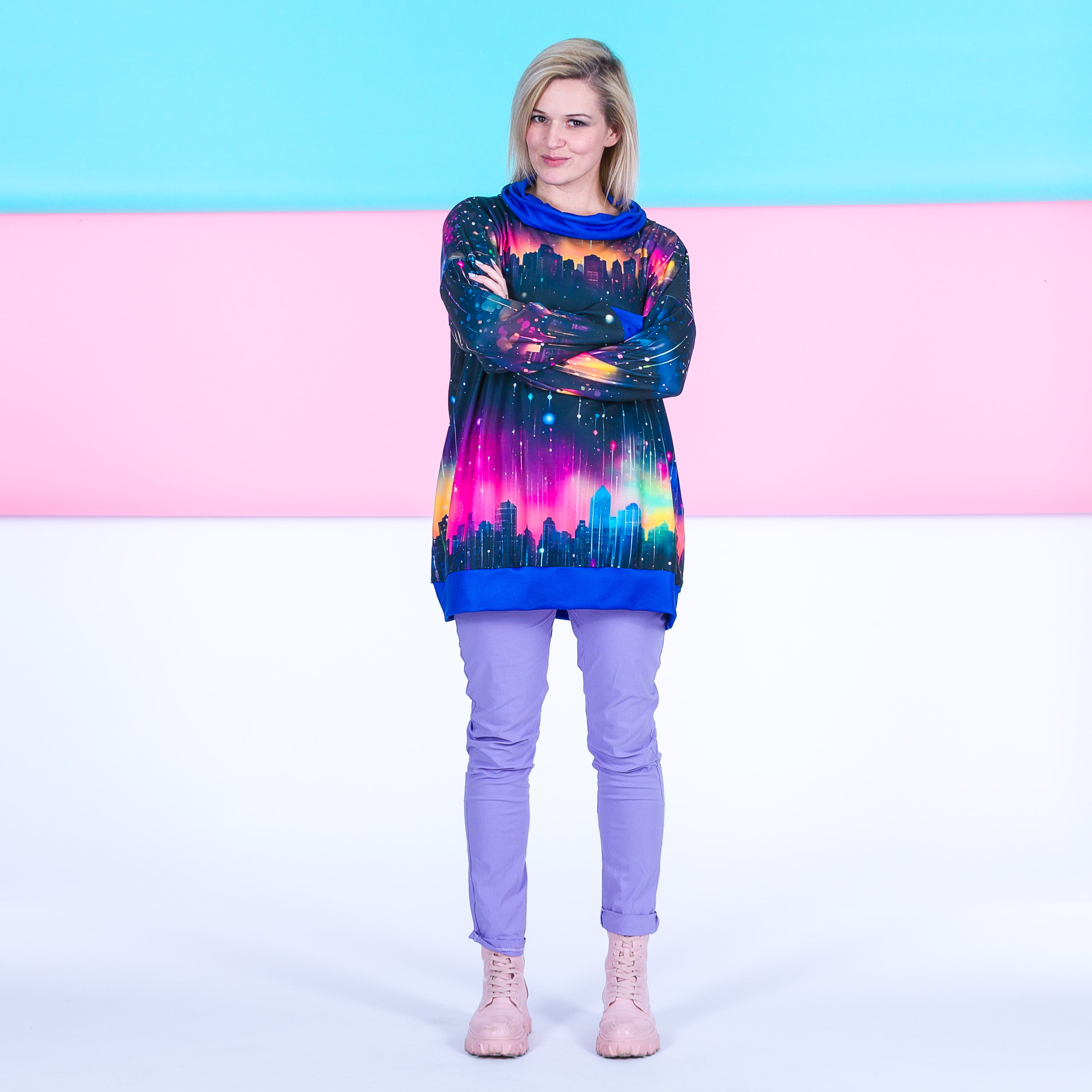 Bluza kerowniczki z kominem - obrazek 6