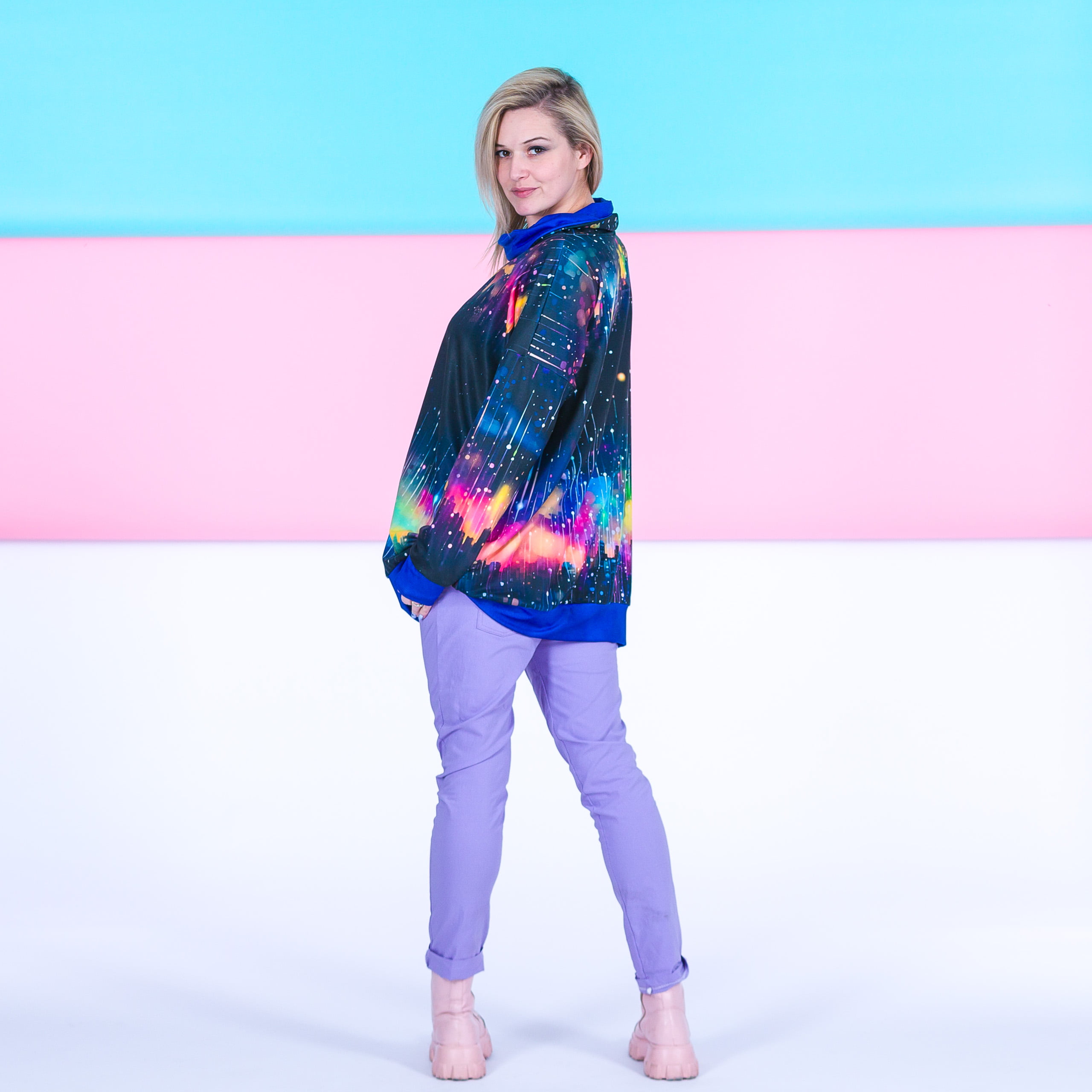 Bluza kerowniczki z kominem - obrazek 5