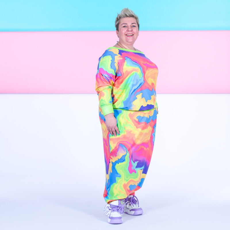 MUUkreacje moda damska, odzież szyta na wymiar z kolorowych autorskich printów