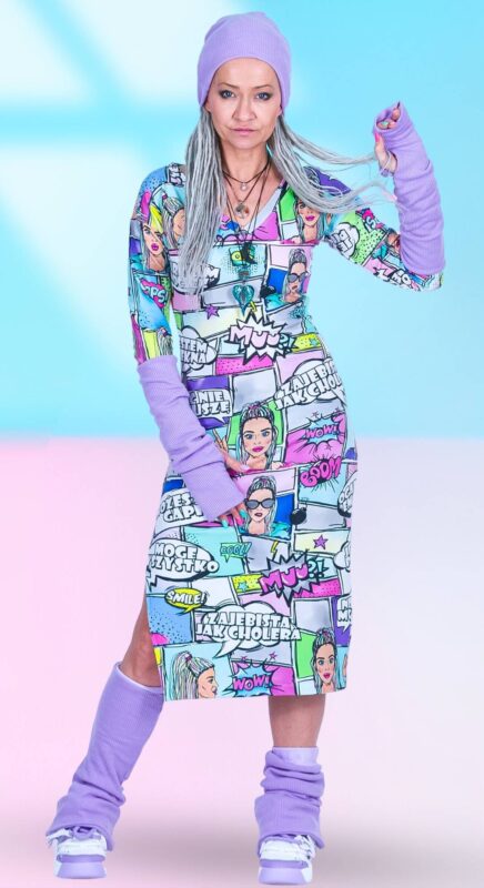 MUUkreacje moda damska, odzież szyta na wymiar z kolorowych autorskich printów