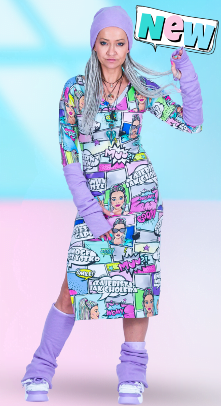 MUUkreacje moda damska, odzież szyta na wymiar z kolorowych autorskich printów