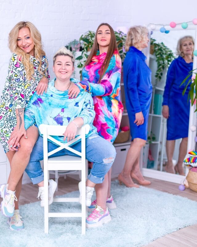 MUUkreacje moda damska, odzież szyta na wymiar z kolorowych autorskich printów