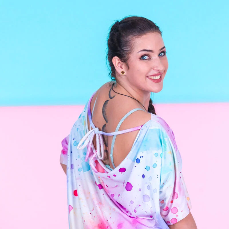 MUUkreacje moda damska, odzież szyta na wymiar z kolorowych autorskich printów
