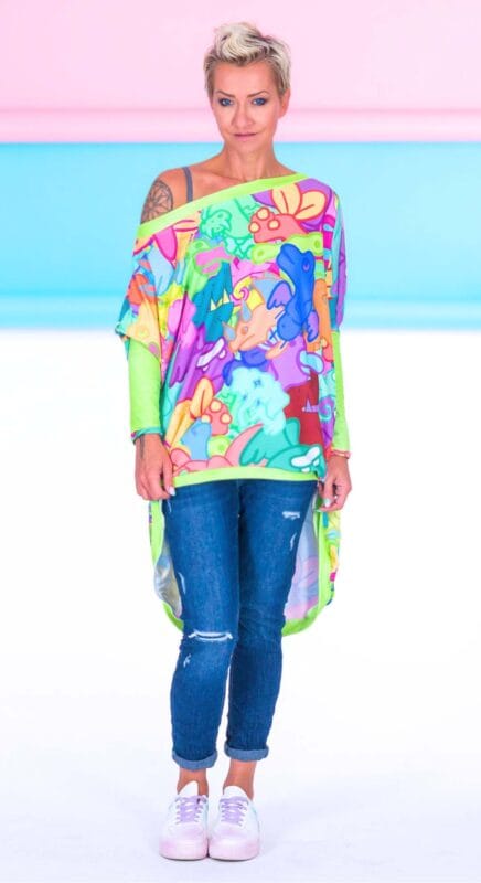 MUUkreacje moda damska, odzież szyta na wymiar z kolorowych autorskich printów