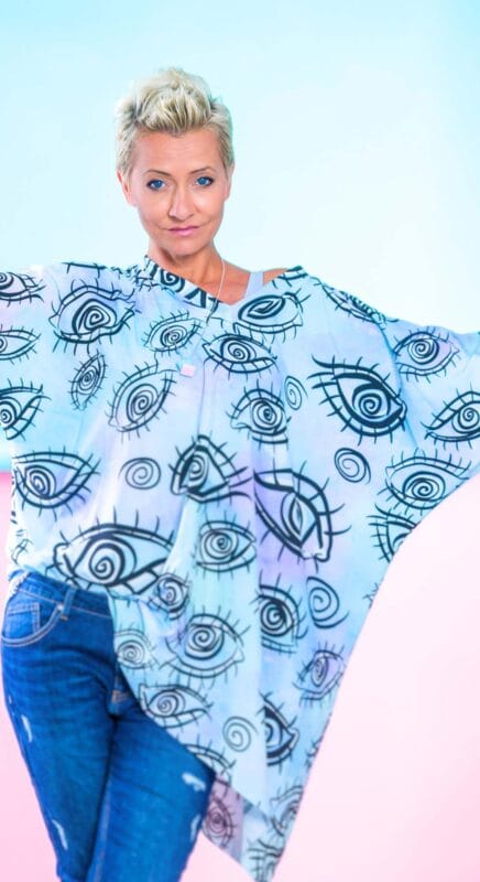 MUUkreacje moda damska, odzież szyta na wymiar z kolorowych autorskich printów