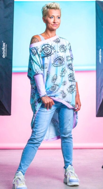 MUUkreacje moda damska, odzież szyta na wymiar z kolorowych autorskich printów