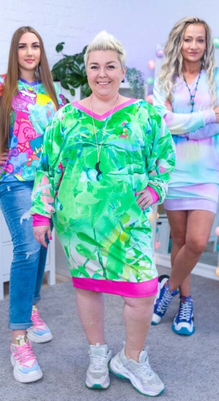 MUUkreacje moda damska, odzież szyta na wymiar z kolorowych autorskich printów