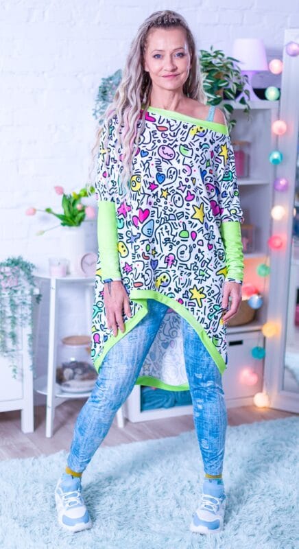 MUUkreacje moda damska, odzież szyta na wymiar z kolorowych autorskich printów