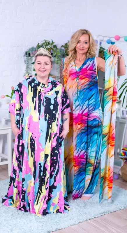 MUUkreacje moda damska, odzież szyta na wymiar z kolorowych autorskich printów