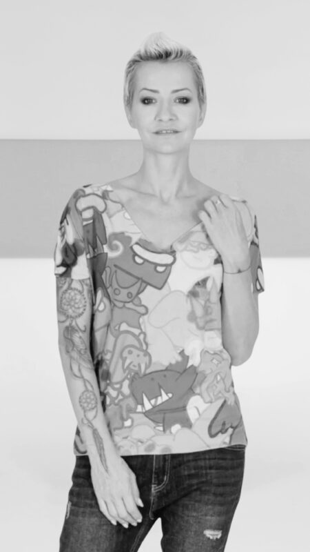 MUUkreacje moda damska, odzież szyta na wymiar z kolorowych autorskich printów