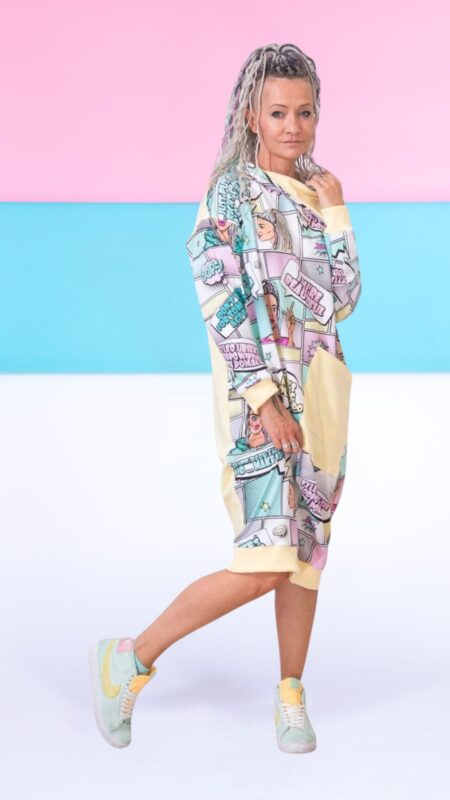 MUUkreacje moda damska, odzież szyta na wymiar z kolorowych autorskich printów