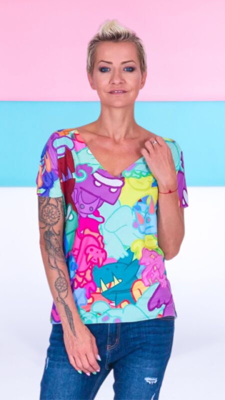 MUUkreacje moda damska, odzież szyta na wymiar z kolorowych autorskich printów