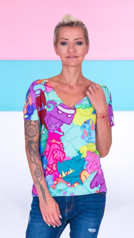 MUUkreacje moda damska, odzież szyta na wymiar z kolorowych autorskich printów