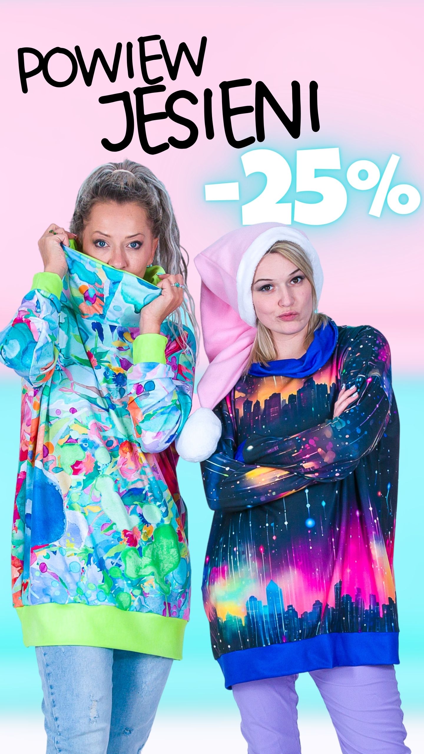 Bluza kerowniczki z kominem