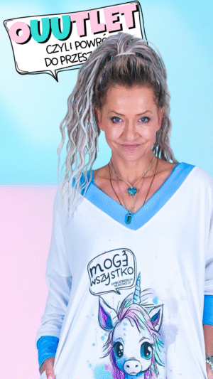 Bluza kerowniczki z panelem
