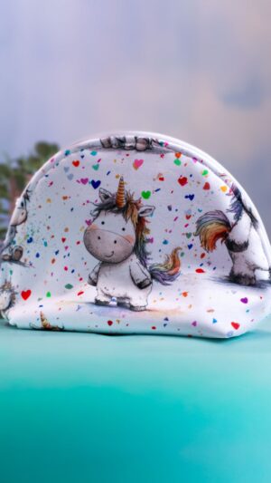 kosmetyczka MUUkreacje bi lajk unicorn i komiks fuul